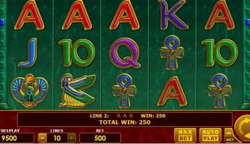 Book of Pharao Scatter Symbol – 3 Buecher aktivieren den Freispiel-Bonus